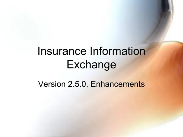 Insurance Information Exchange
