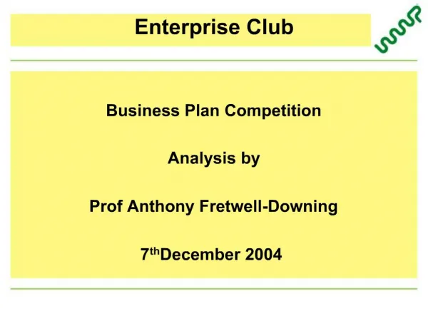 Enterprise Club