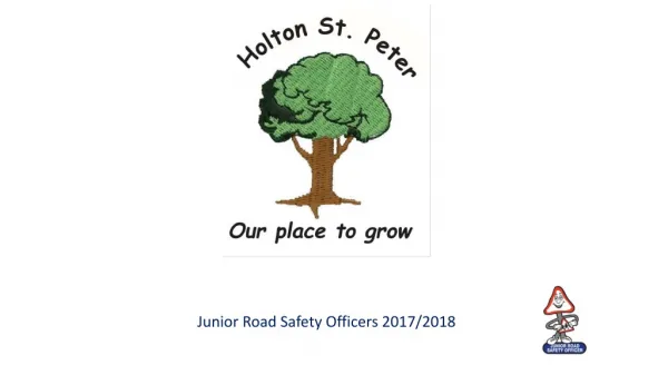 Junior Road Safety Officers 2017/2018