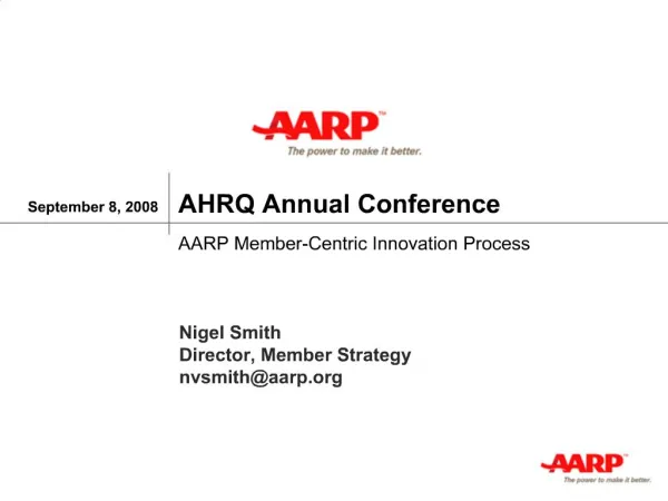 AHRQ Annual Conference
