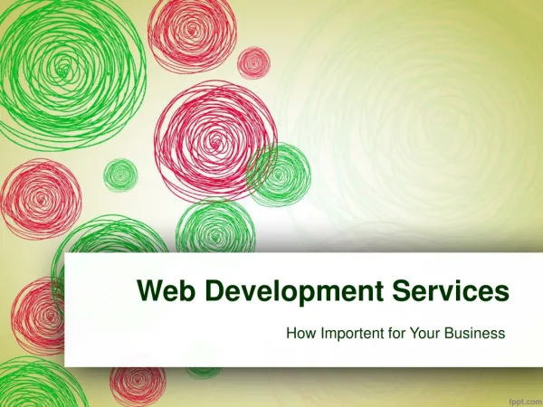 Importance of Web Development Service for Your Business