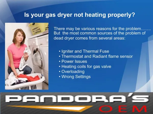 Troubleshooting Tips For a Gas Dryer Not Heating