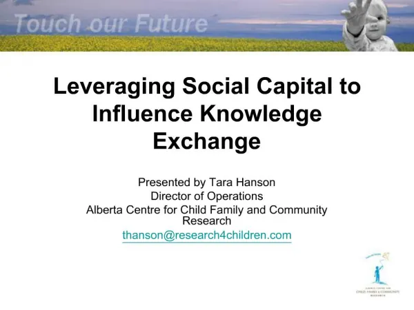 Leveraging Social Capital to Influence Knowledge Exchange