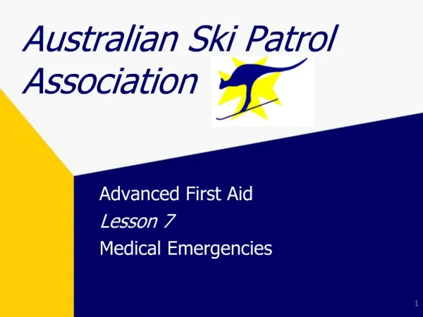 Australian Ski Patrol Association